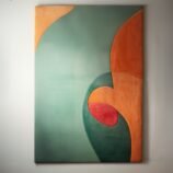 Modern Abstract Rectangular Shape Soft Wool Handmade Hand Tufted Area Rug